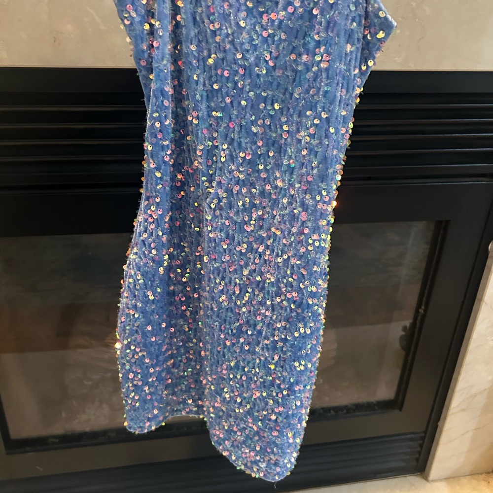 Sparkling Blue Women’s Dress